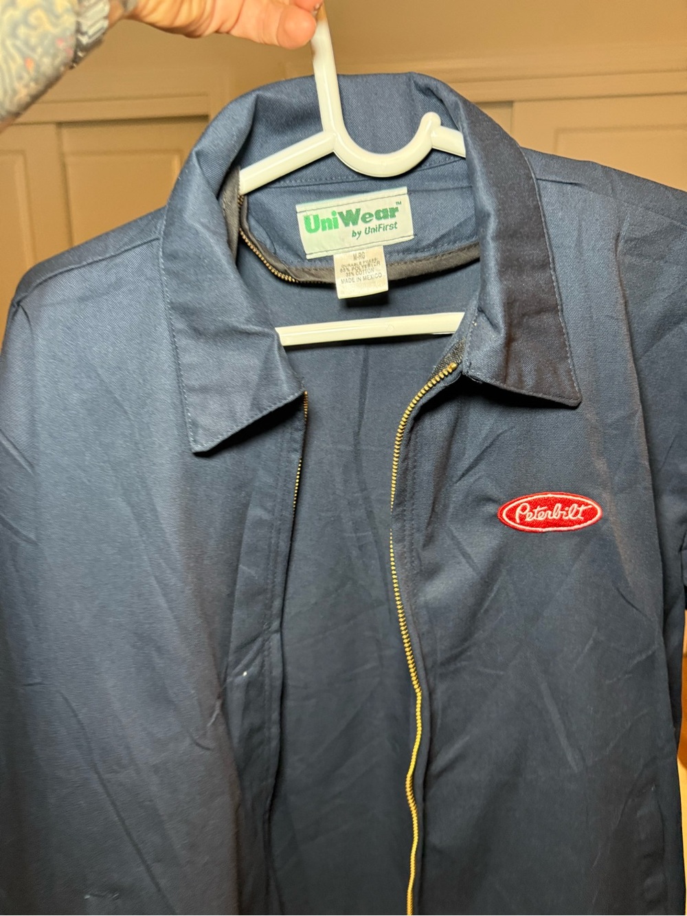 Peterbilt Navy Work Jacket by UniWear